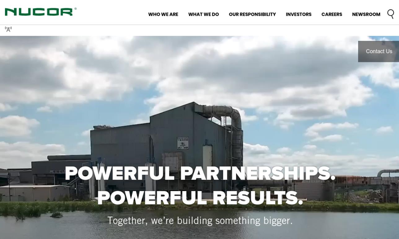 NUCOR Corporation Steel Service Centers