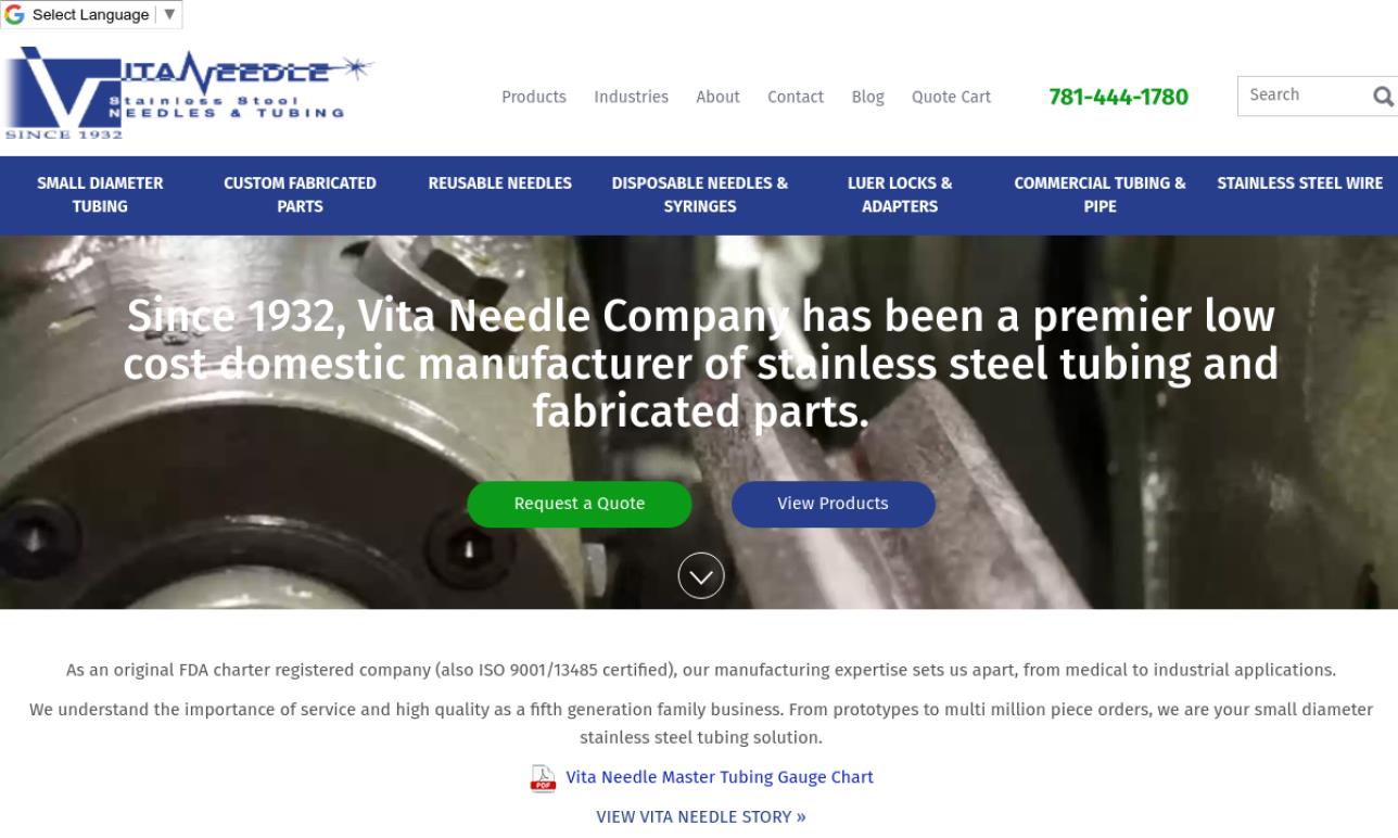 Vita Needle Company, Inc.