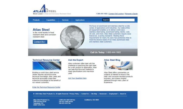 Atlas Steel Products Co.