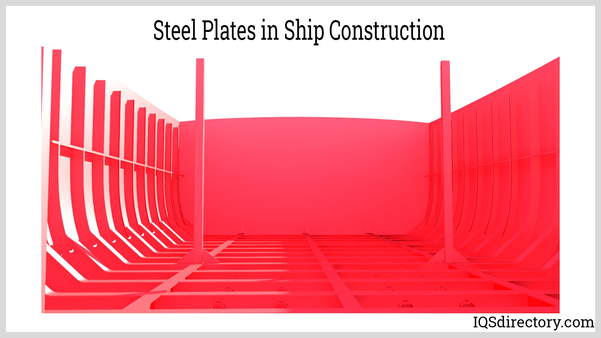 Steel Plates in Ship Construction